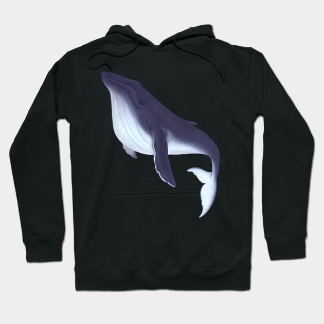 Humpback whale Hoodie by PaulaBS